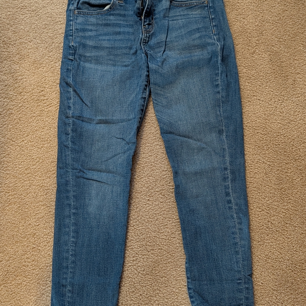 American Eagle Outfitters Blue Straight Leg Jeans